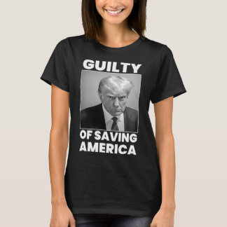Camiseta Culpable De Salvar A Estados Unidos