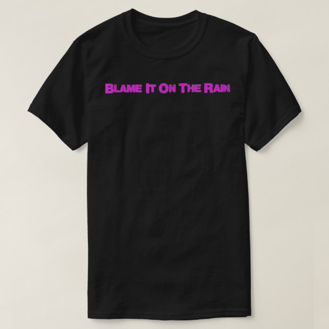 CAMISETA CULPAR DE LA LLUVIA (Diseño del anverso)