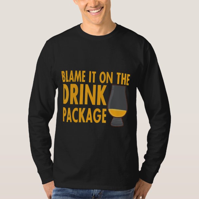 Camiseta Culpen A La Bebida (Anverso)
