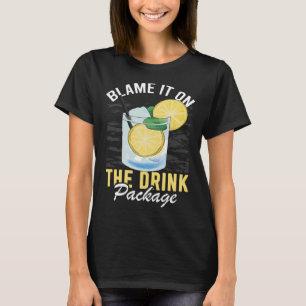 Camiseta Culpen A La Bebida Paquete Cruise Vacation Cru
