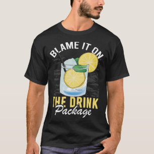 Camiseta Culpen A La Bebida Paquete Cruise Vacation Cru