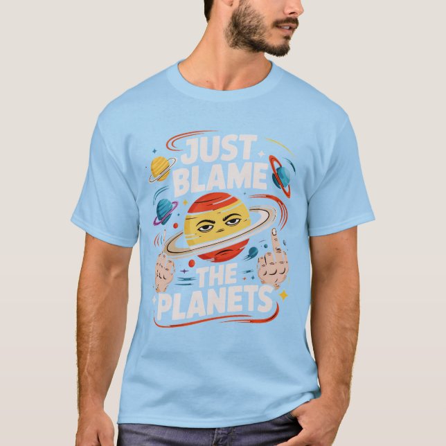 Camiseta Culpen A Los Planetas (Anverso)