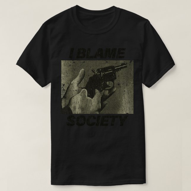 Camiseta Culpo a la revolución de la sociedad en 1993 (Diseño del anverso)