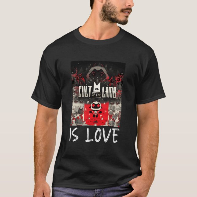 Camiseta Cult Of The Lamb Is Love (Anverso)