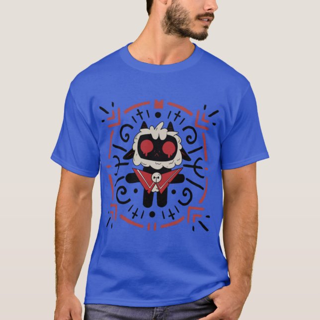 Camiseta Cult Ofhe Lamb Magic Circle friends (Anverso)