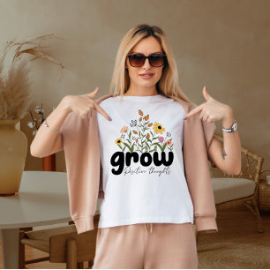 Camiseta Cultiva pensamientos positivos 