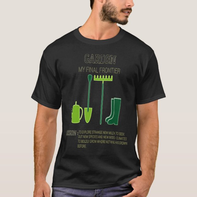 Camiseta Cultiva un huerto mi frontera final (Anverso)