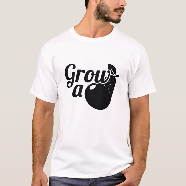 Camiseta Cultiva una pera (Anverso)