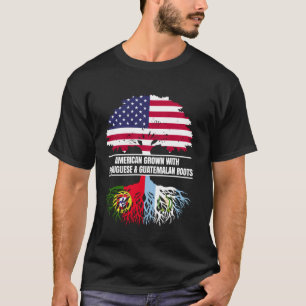 Camiseta Cultivado en América con herencia de bandera Portu