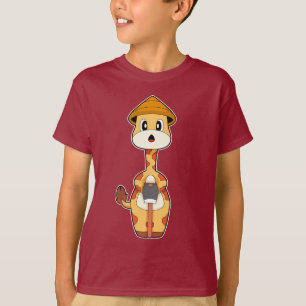 Camiseta Cultivador de granjeros de jirafa