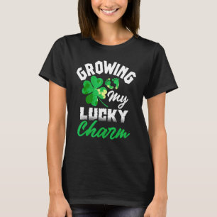 Camiseta Cultivando mi encanto de un embarazo en el Día de 