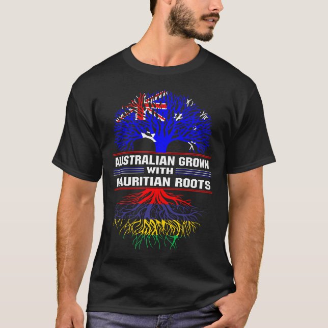 Camiseta Cultivo australiano con raíces mauricianas (Anverso)
