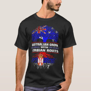Camiseta Cultivo australiano con raíces serbias