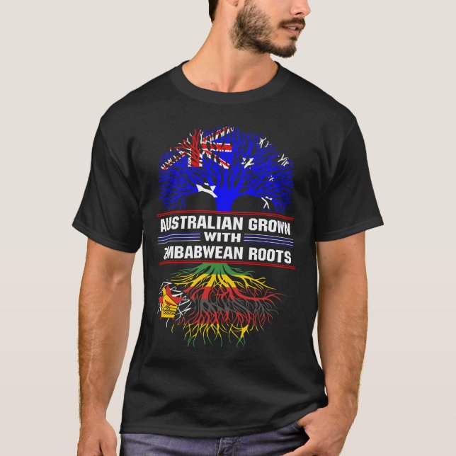 Camiseta Cultivo australiano con raíces zimbabuenses (Anverso)