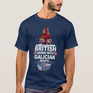 Camiseta Cultivo británico con raíces gallegas regalo para