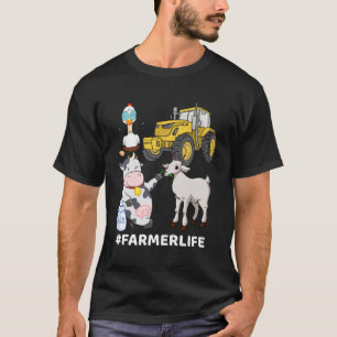 Camiseta Cultivo De Animales De Cultivo Y Cultivo De Tracto