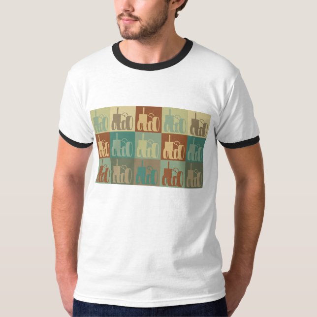 Camiseta Cultivo de arte pop (Anverso)