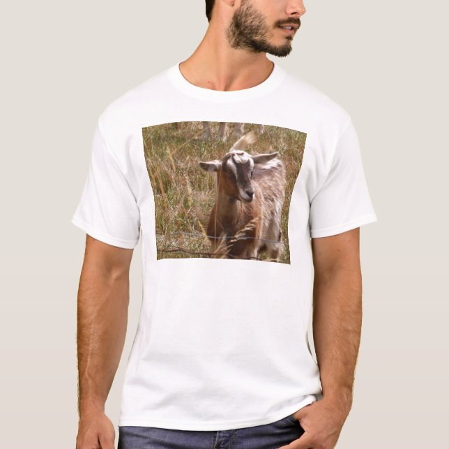 Camiseta Cultivo de cabras (Anverso)
