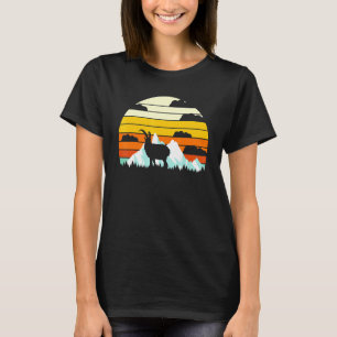 Camiseta Cultivo de criadores de cabras retro vintage