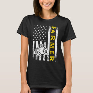 Camiseta Cultivo de ganadero de marca estadounidense Tracto