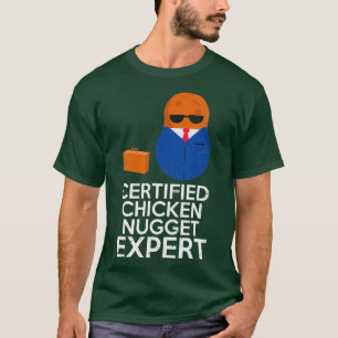 Camiseta Cultivo de granjeros con alimentos de nugget de po