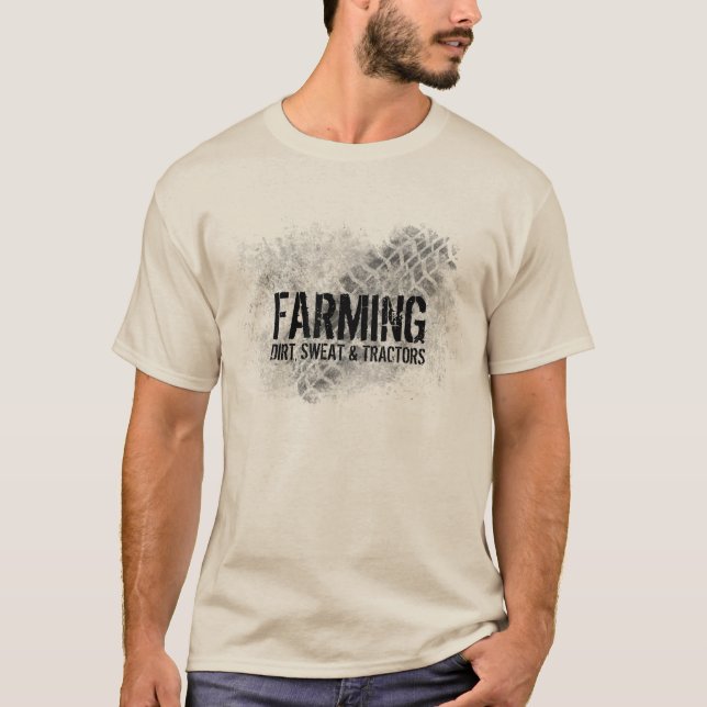 Camiseta Cultivo de la suciedad, del sudor y de los (Anverso)