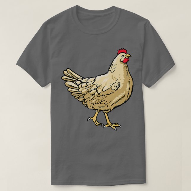 Camiseta Cultivo de pollo Hen Chicken Farmer (Diseño del anverso)
