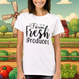 Camiseta Cultivo de productos frescos