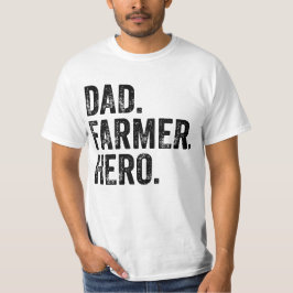 Camiseta Cultivo del Día del Héroe Héroe de Padre