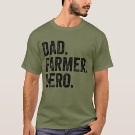 Camiseta Cultivo del Día del Héroe Héroe de Padre