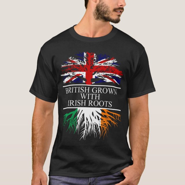 Camiseta Culto británico con raíces irlandesas (Anverso)