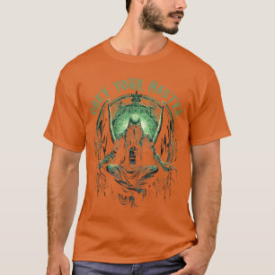 Camiseta Culto de Cthulhu Obedece a tu Maestro Terror Cósmi