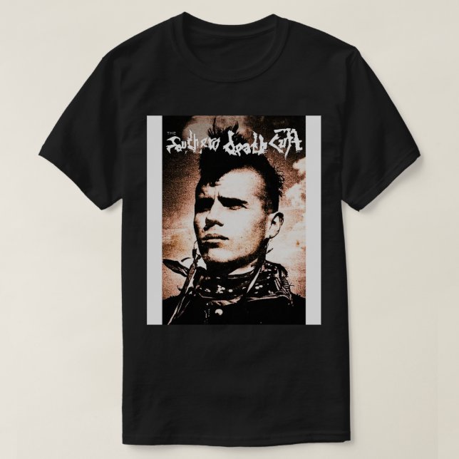 Camiseta Culto de muerte del sur (Diseño del anverso)