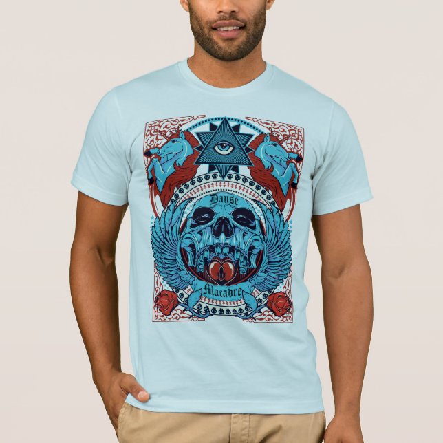 Camiseta Culto del macabro (Anverso)