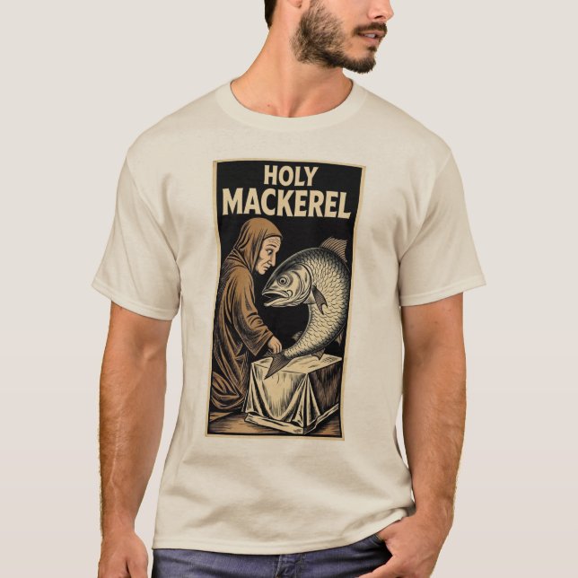 CAMISETA CULTO DEL PEZ CABALLA SAGRADO (Anverso)