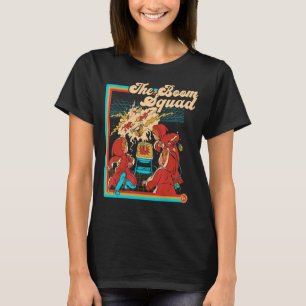 Camiseta Culto Retro Para El Culto Escuadrón Del Boom