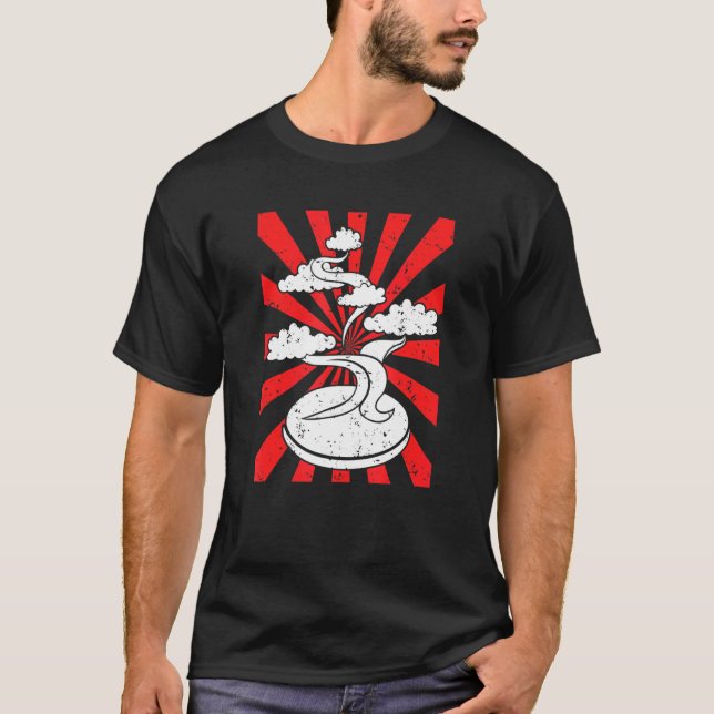 Camiseta Cultura budista japonesa Bonsai Zen Bonsai Tree (Anverso)