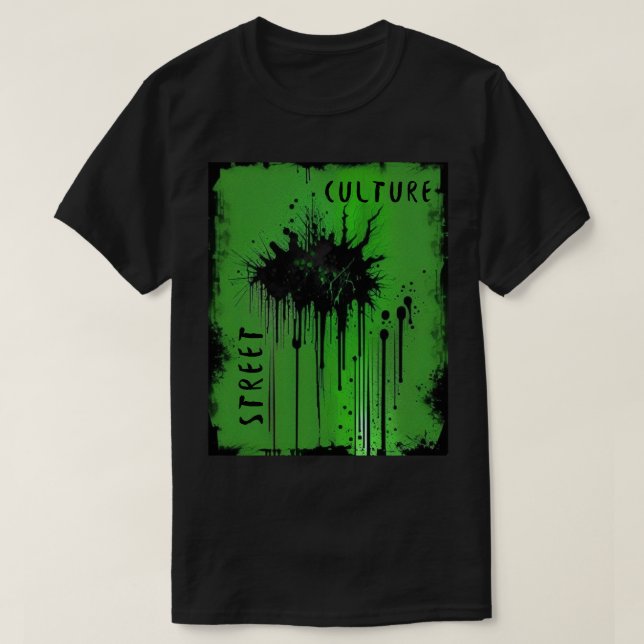 Camiseta Cultura callejera Estilo de garra (Diseño del anverso)