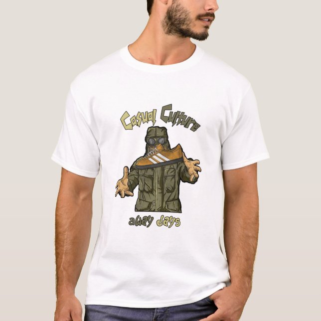 Camiseta cultura casual, días fuera (Anverso)