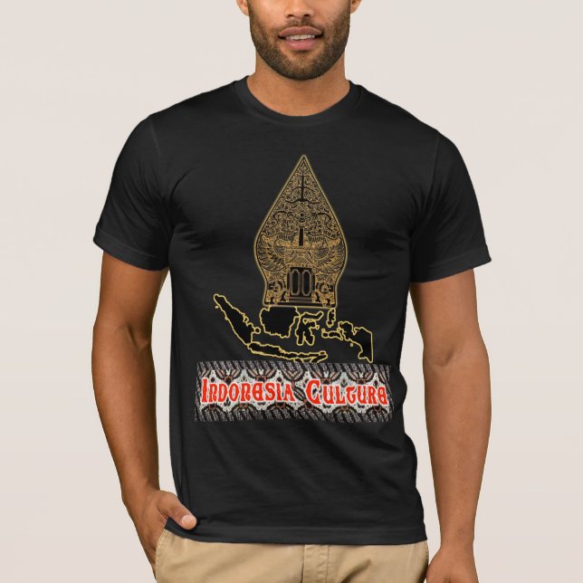 Camiseta Cultura de Indonesia del amor (Anverso)
