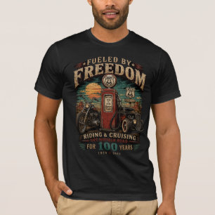 Camiseta Cultura de Motociclistas del Centenario de la Ruta