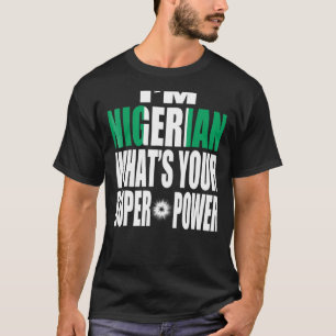 Camiseta Cultura de Nigeria Tee de Ancesterio de Nigeria