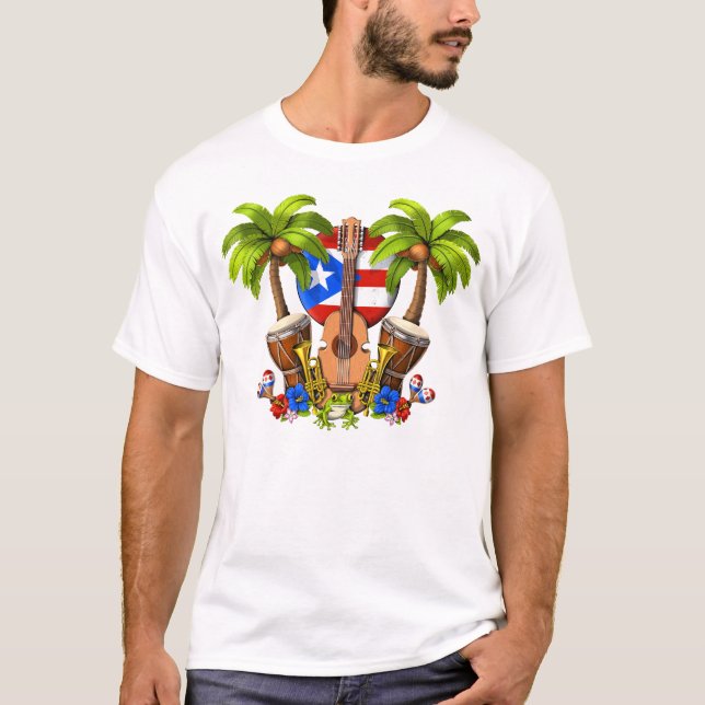 Camiseta Cultura de Puerto Rico (Anverso)