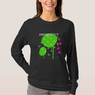 Camiseta Cultura de respeto - Diseño de calzado futurista