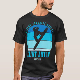 Camiseta Cultura de snowboard St Anton Austria