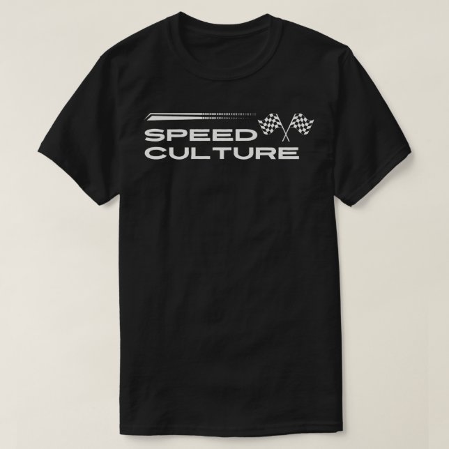 Camiseta Cultura de Velocidad (Diseño del anverso)