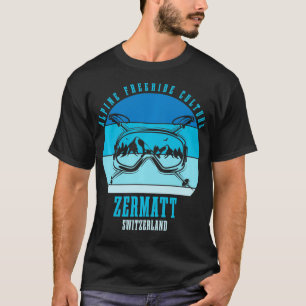 Camiseta Cultura del esquí Zermatt Suiza