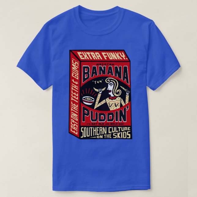 Camiseta Cultura del Sur en el puddin bananero de los niños (Diseño del anverso)