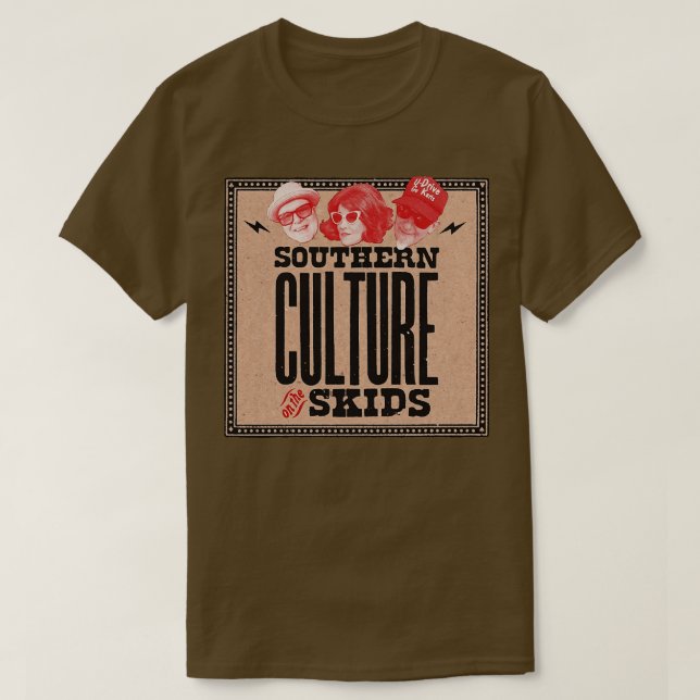 Camiseta Cultura del Sur en el relámpago de los niños (Diseño del anverso)