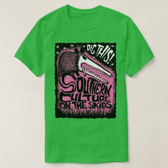 Camiseta Cultura del Sur en el Skids Possum (Diseño del anverso)